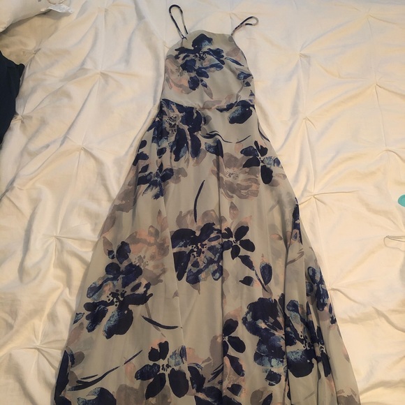 Lulu’s maxi floral patterned formal dress - Picture 6 of 7